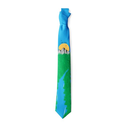 Can leave necktie - leave, funny